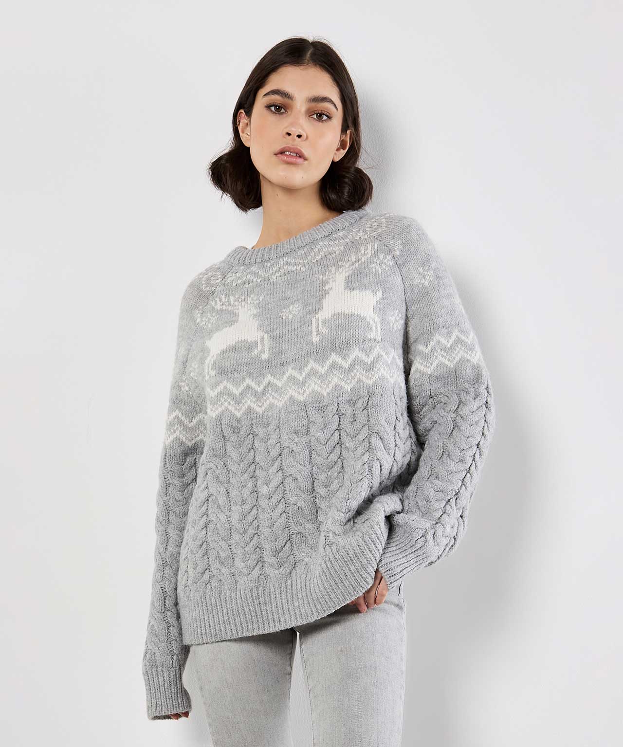 Apricot Festive Jumper