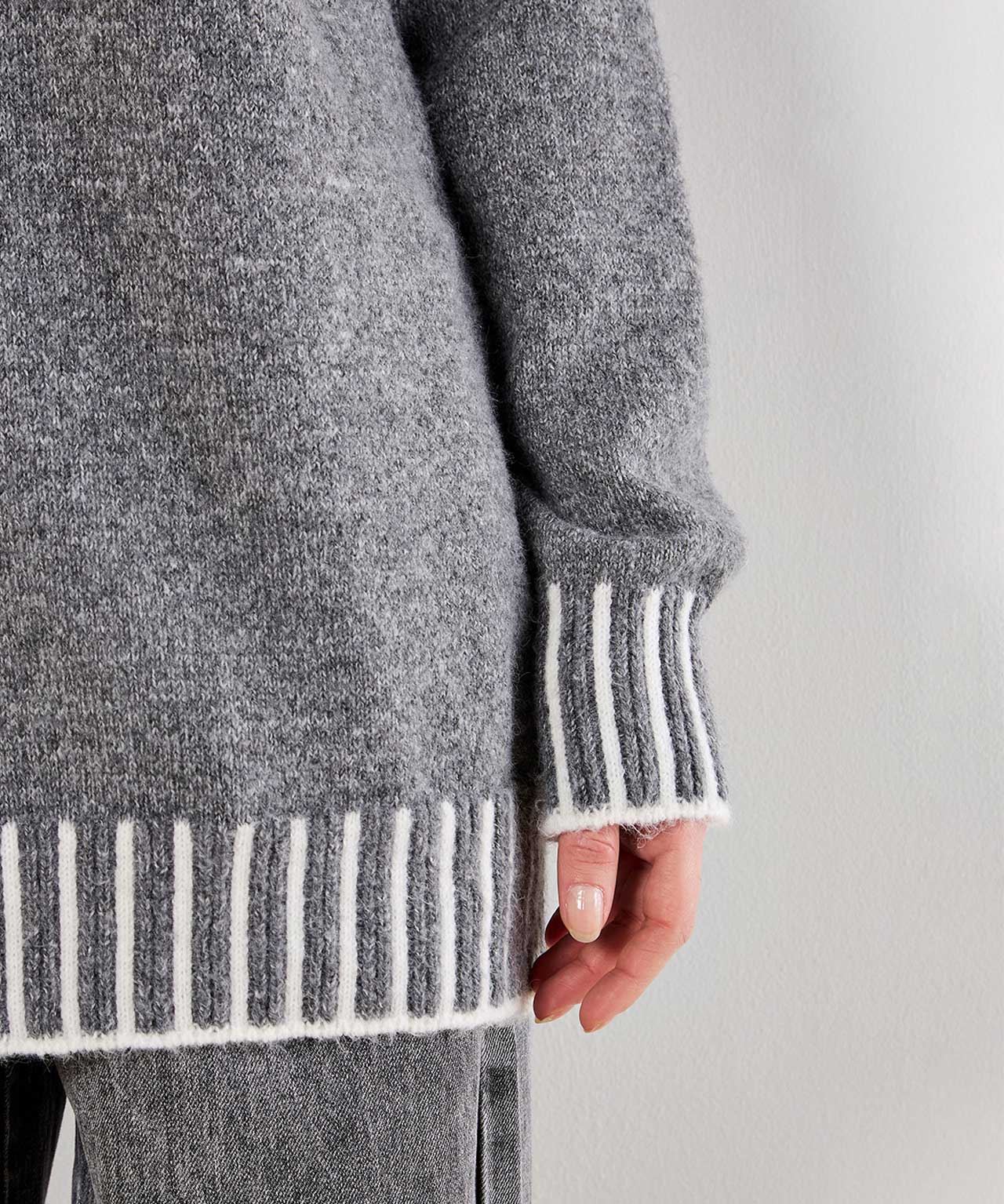 Apricot Knitted Jumper