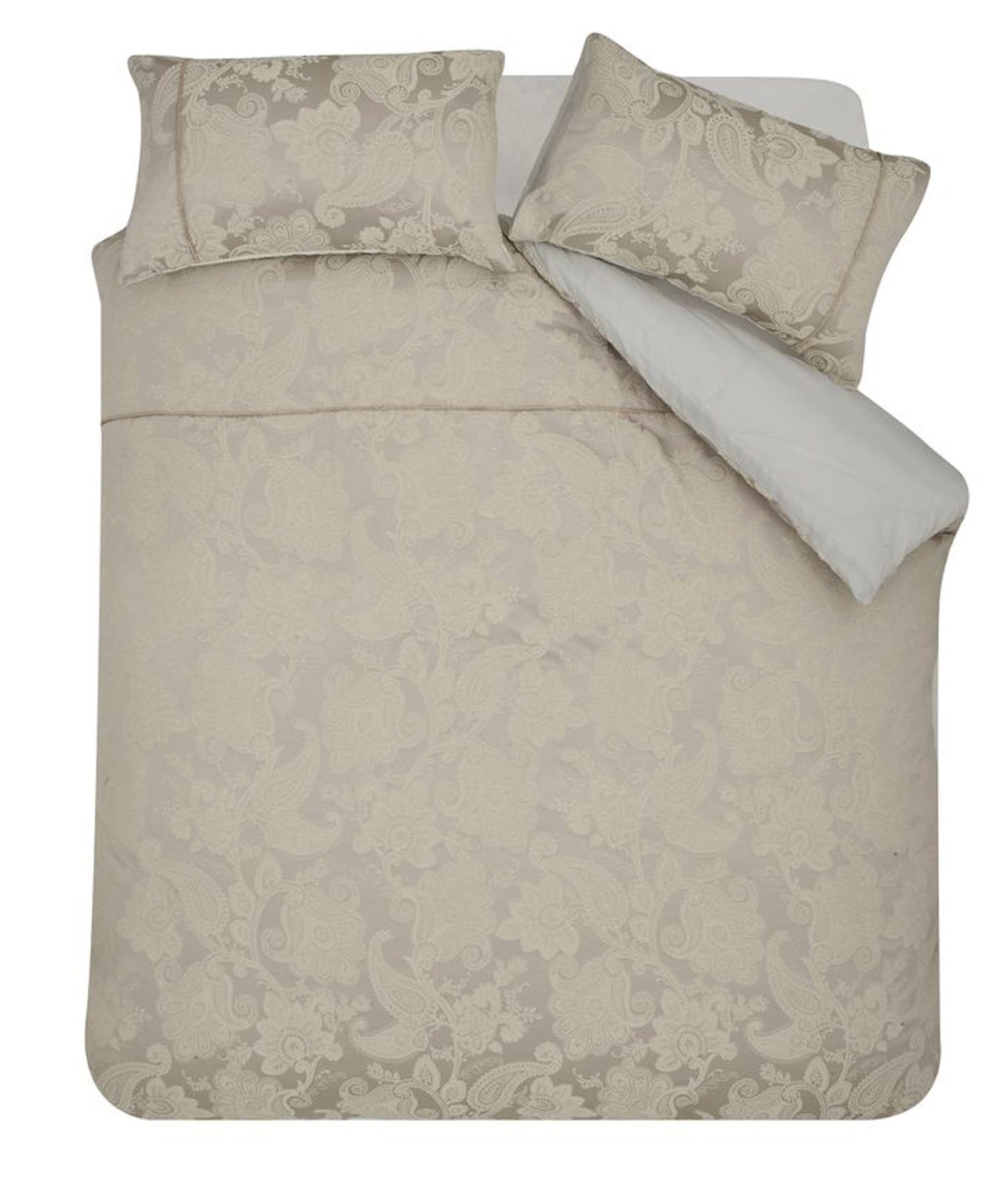 Catherine Lansfield Opulent Jacquard Duvet Set