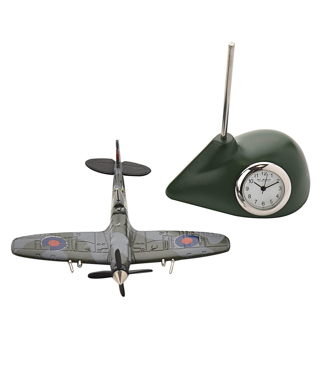 Widdop Miniature Spitfire Clock