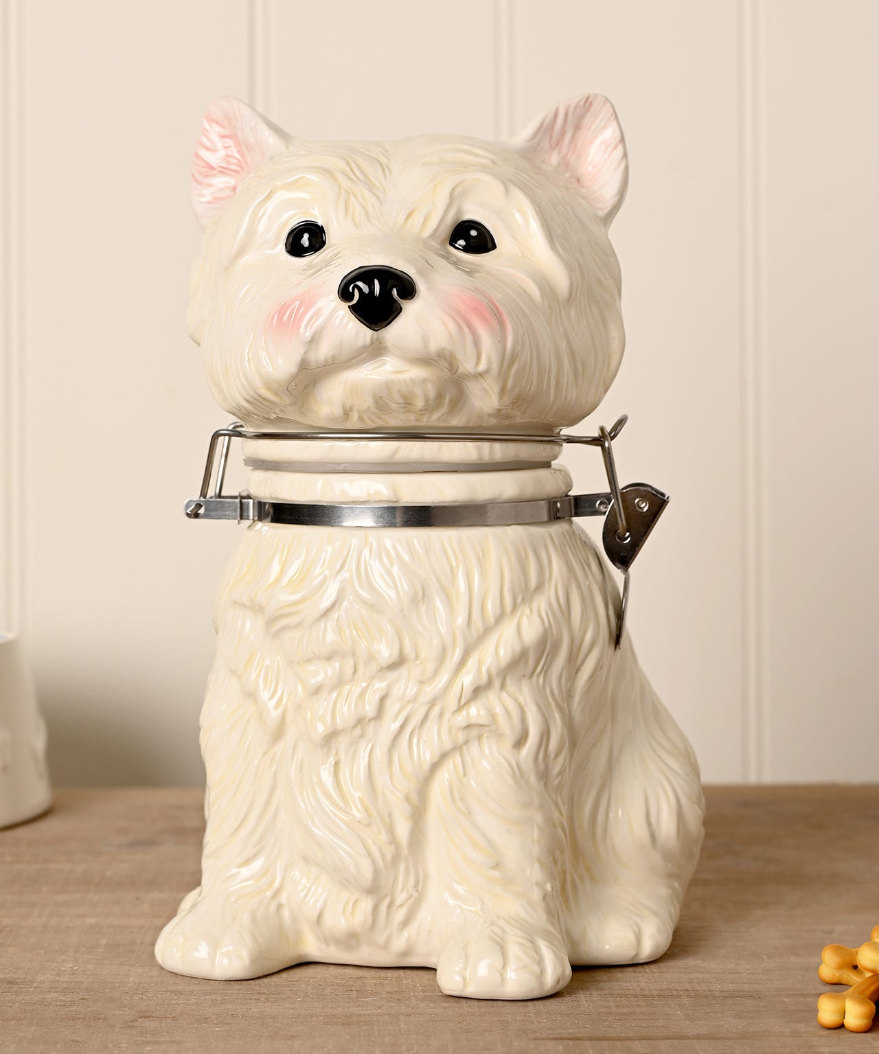Widdop Highland Terrier Biscuit Barrel