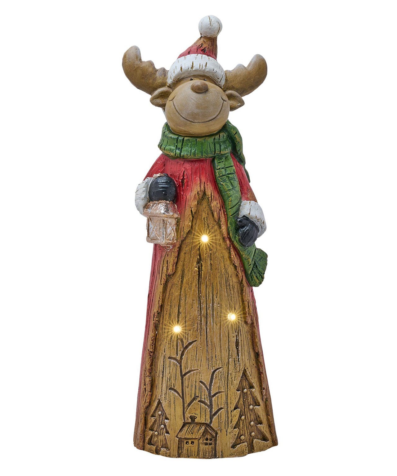 Widdop LED Reindeer with Lights - Wood Effect