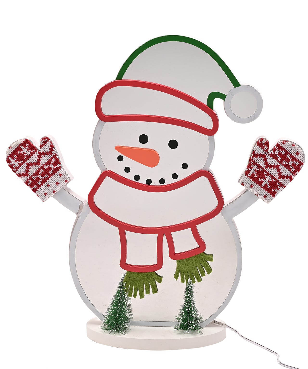 Widdop Infinity Snowman LED Stand Light 32cm