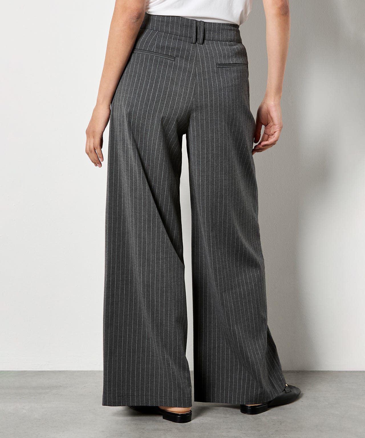 Apricot Pinstripe Trouser
