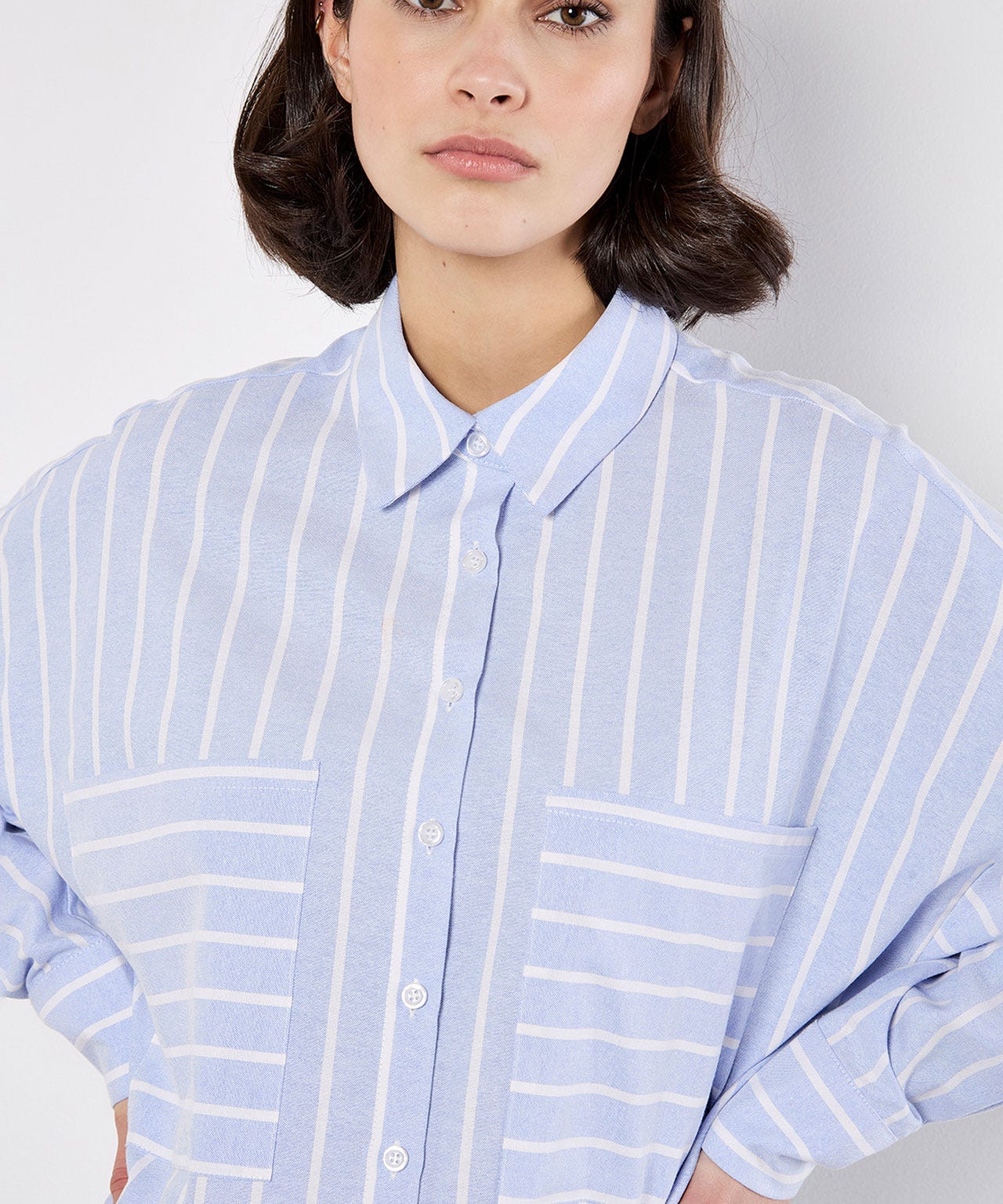 Apricot Stripe Shirt