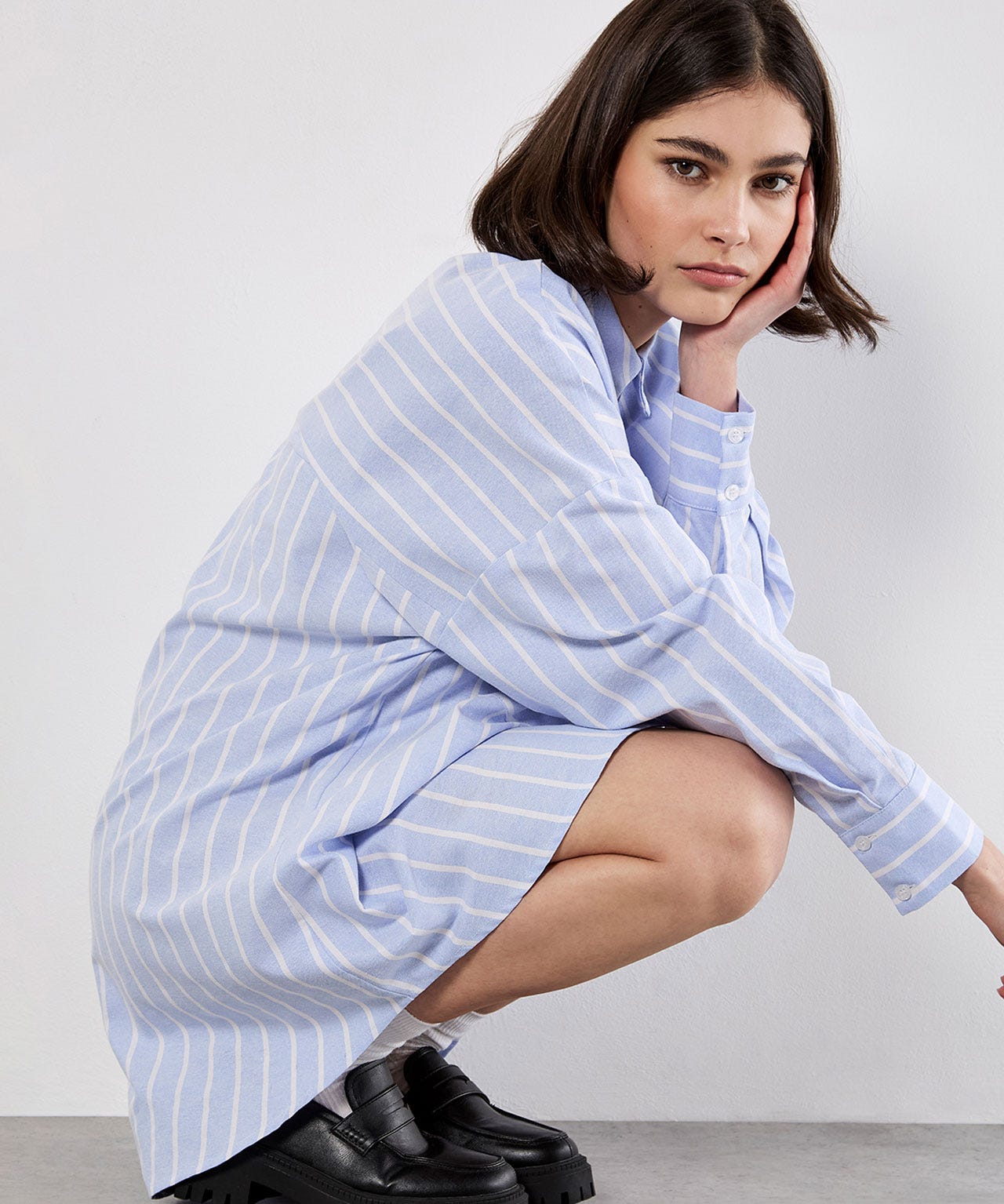 Apricot Stripe Shirt