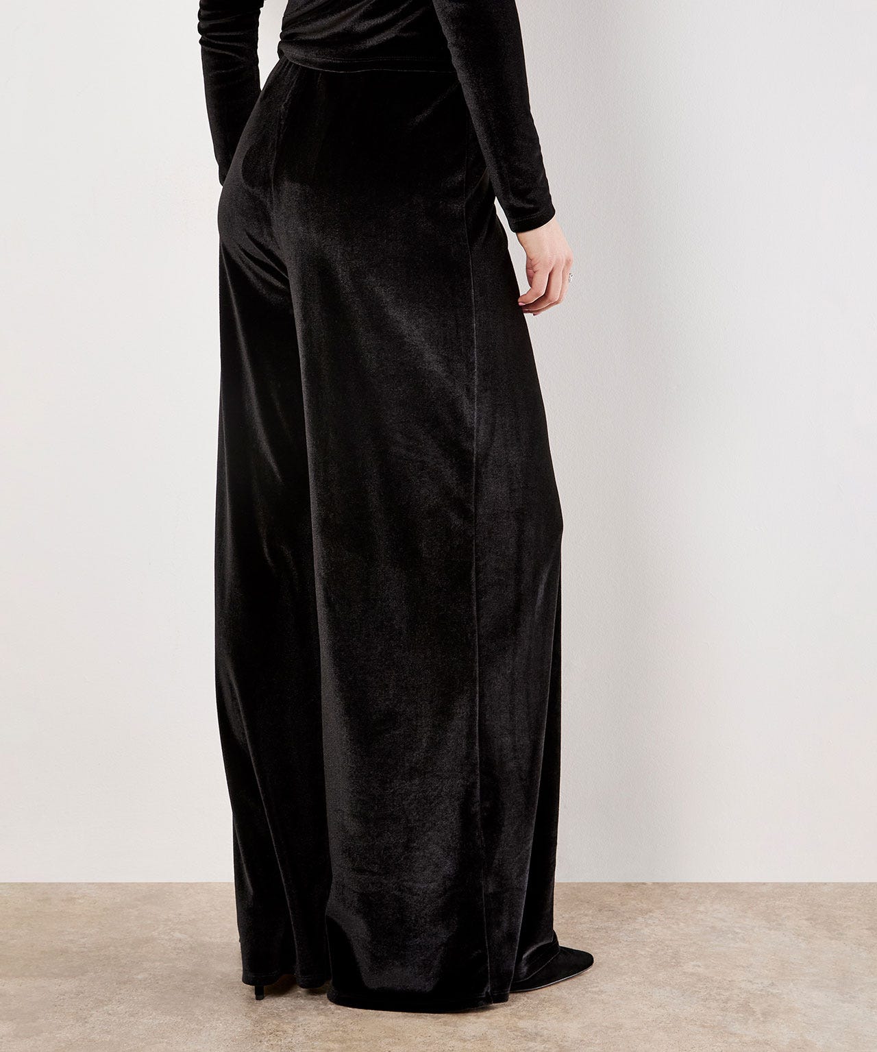 Apricot Velvet Trouser