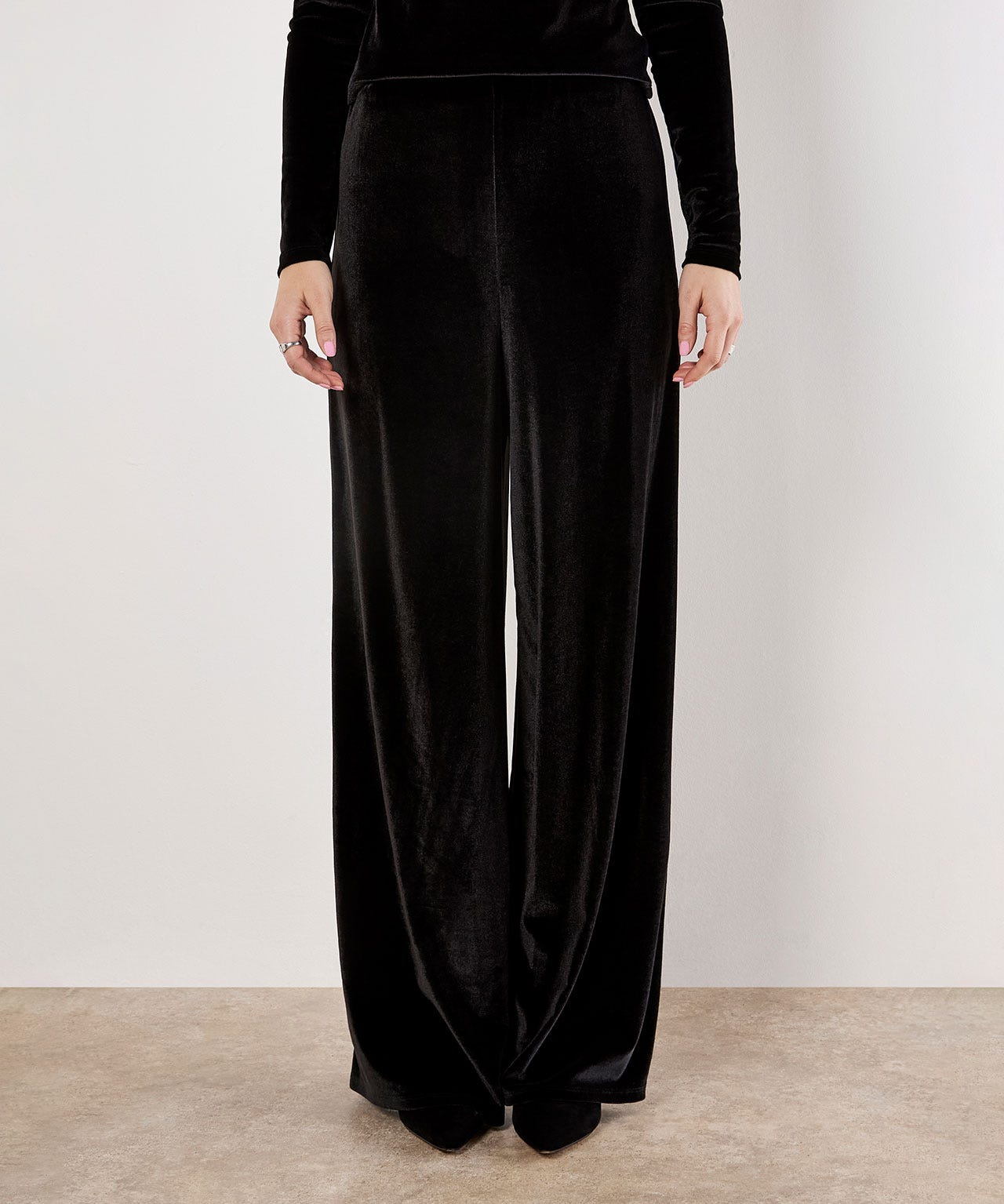 Apricot Velvet Trouser