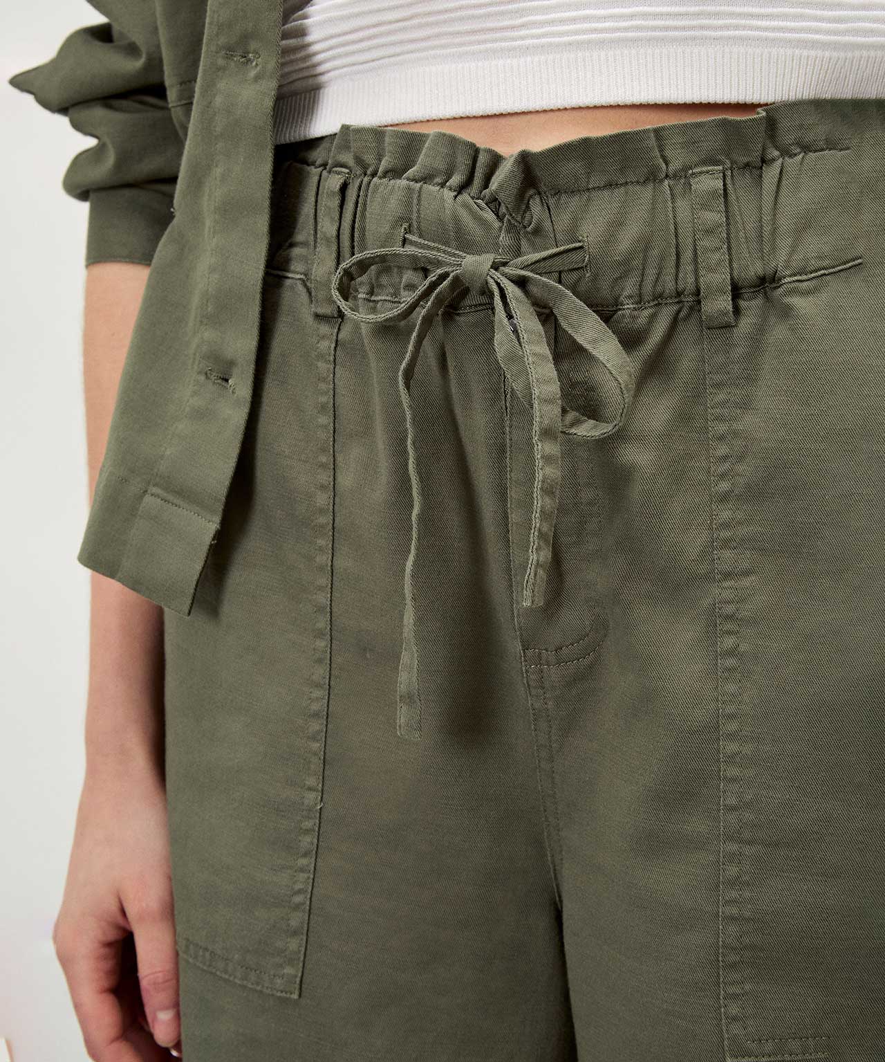 Apricot Wide Leg Trouser