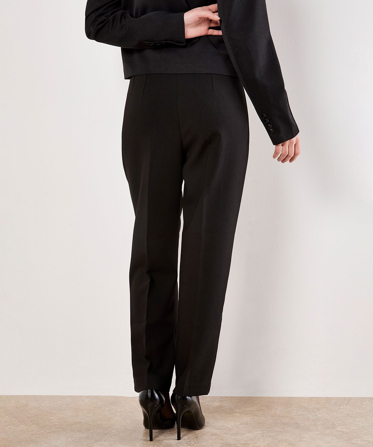 Apricot Tapered Tailored Trousers