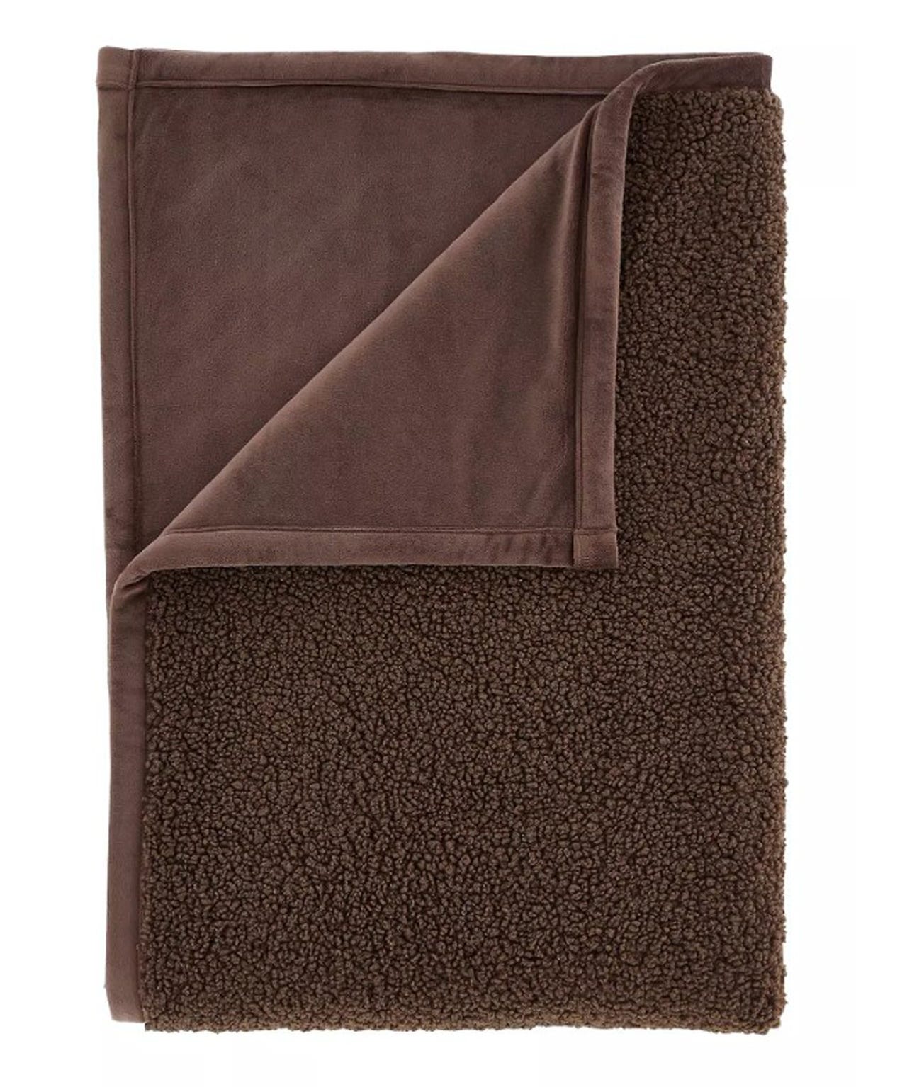 So Soft Velvet Boucle Throw