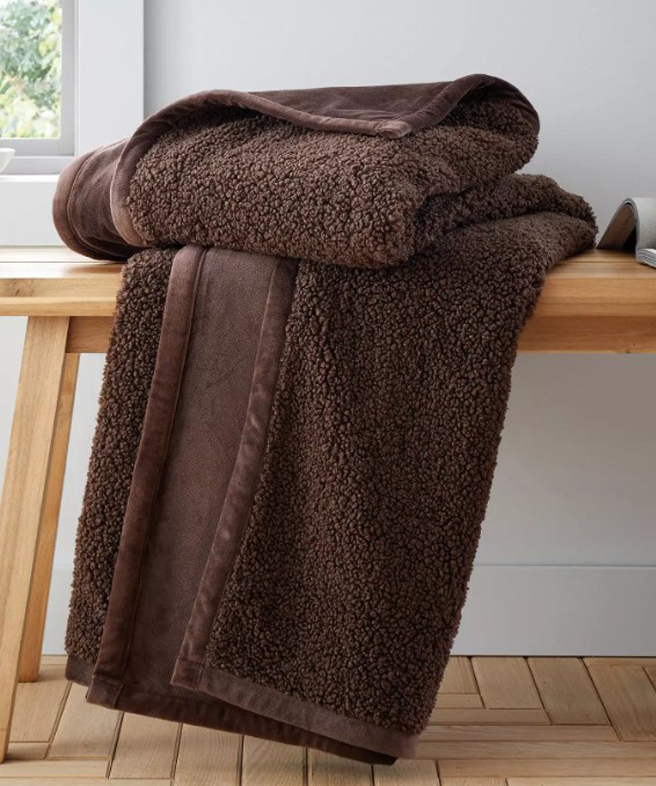 So Soft Velvet Boucle Throw