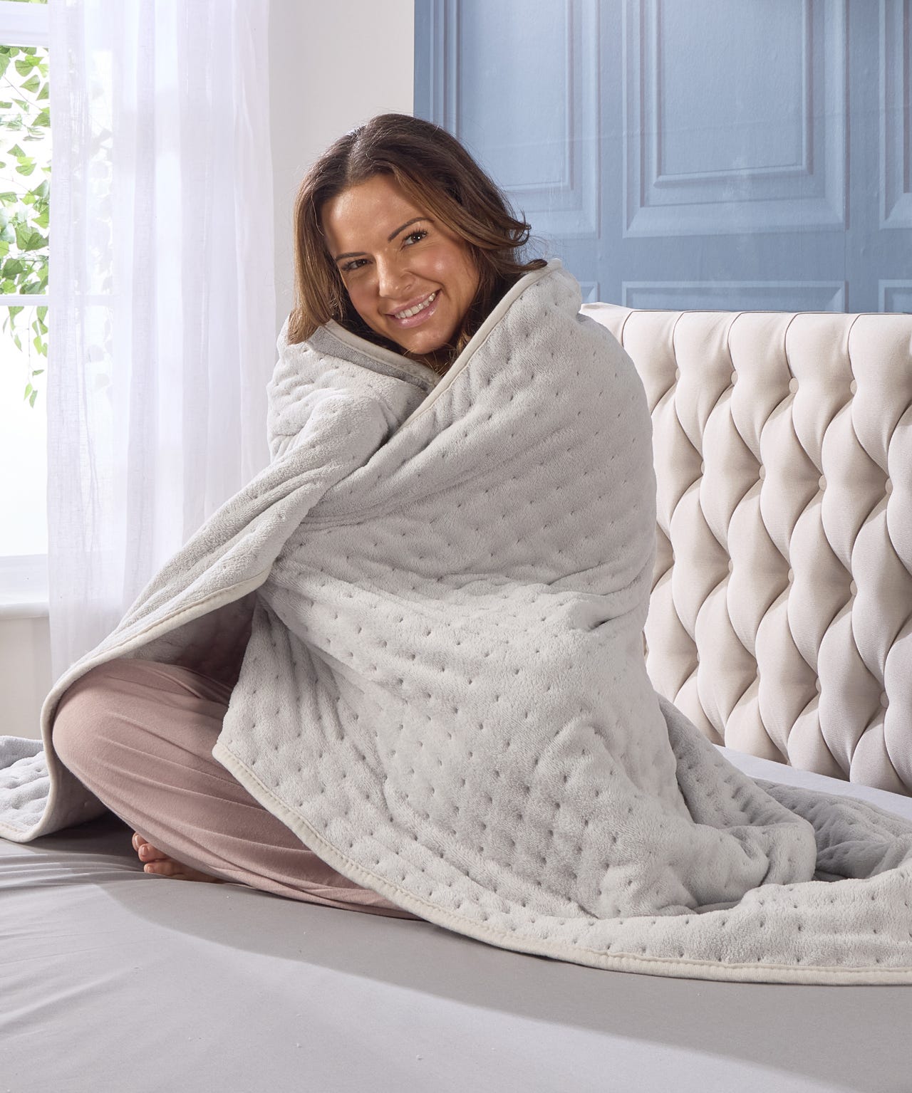 Supersoft Fleece Heated Throw