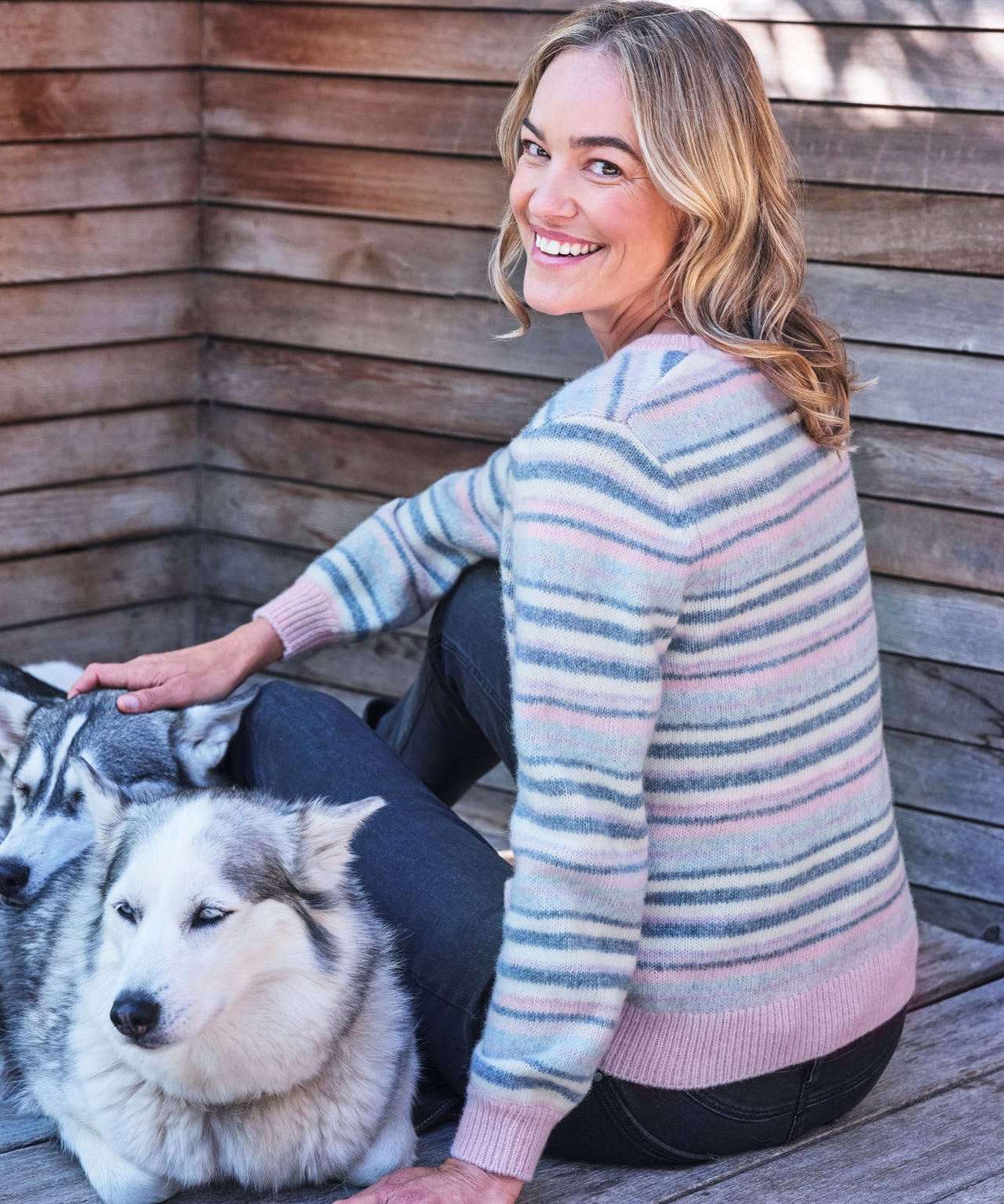 WoolOvers Stripe Jumper