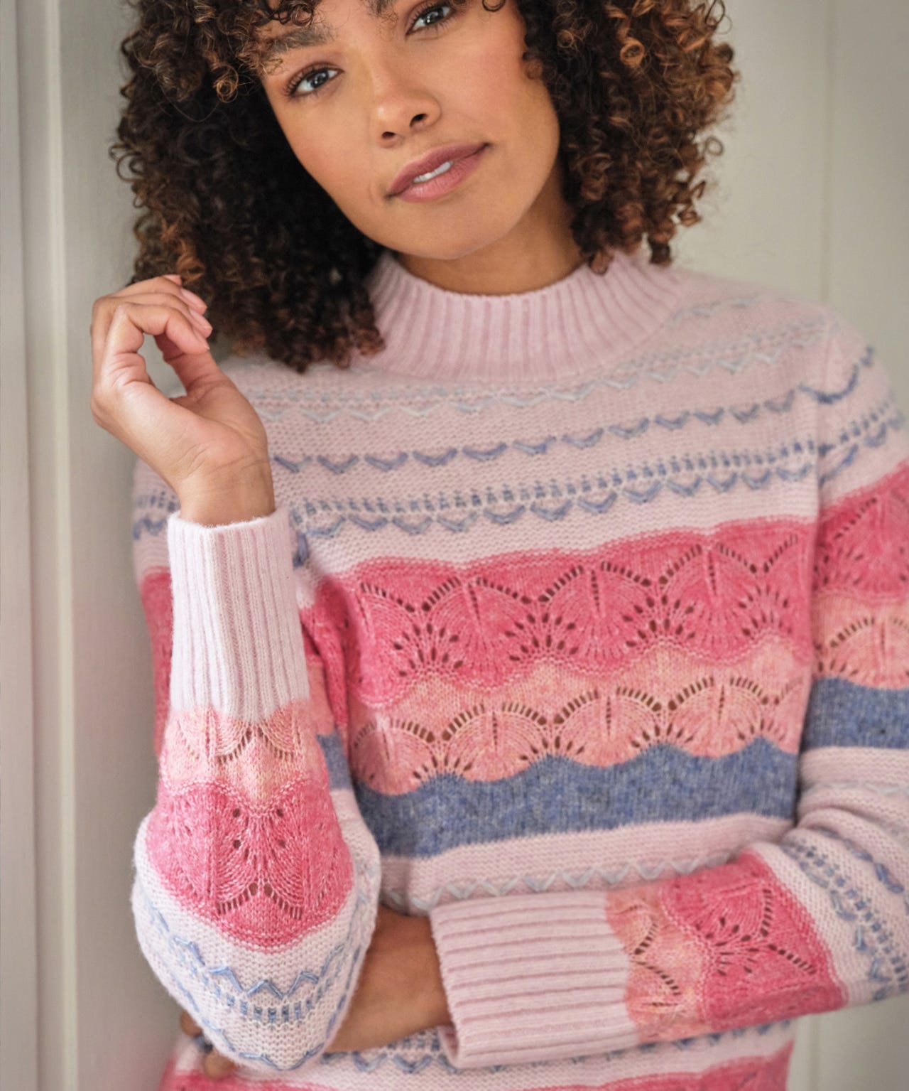 WoolOvers Pointelle Jumper