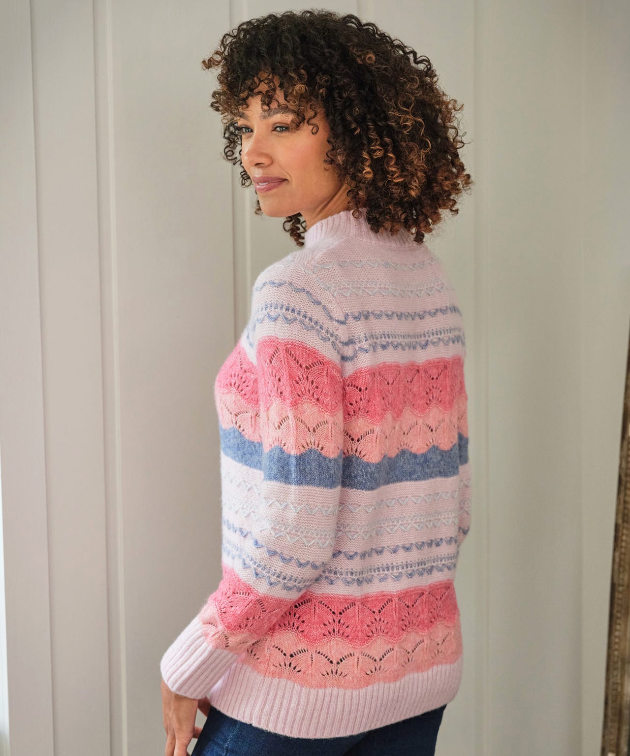 WoolOvers Pointelle Jumper