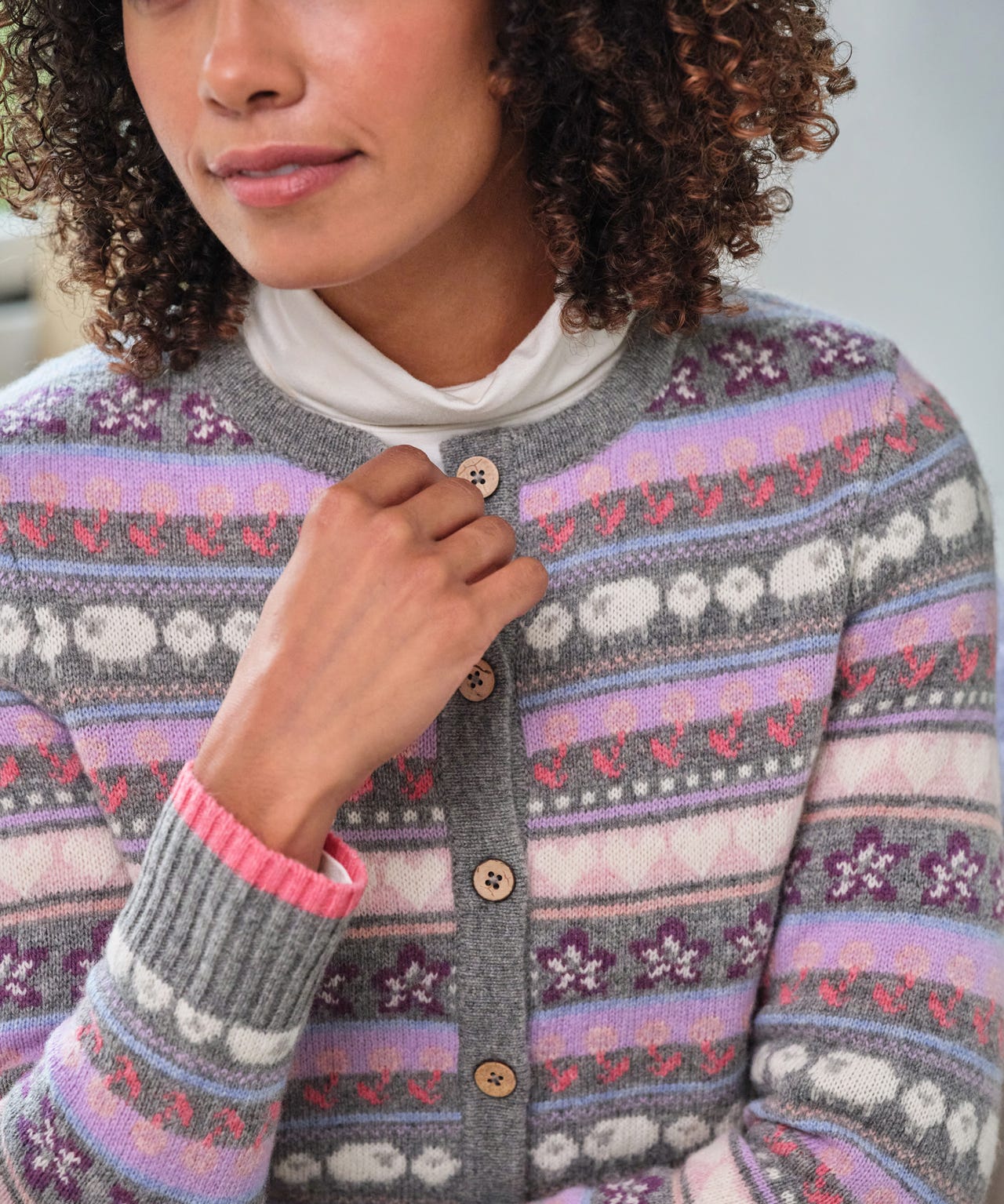 WoolOvers Fairisle Cardigan