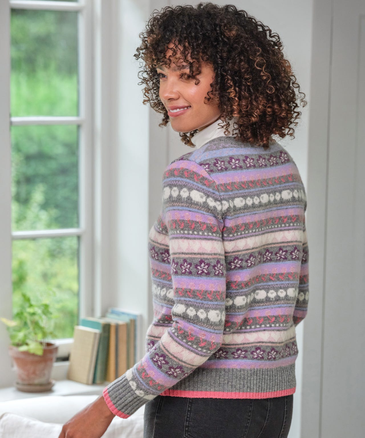 WoolOvers Fairisle Cardigan