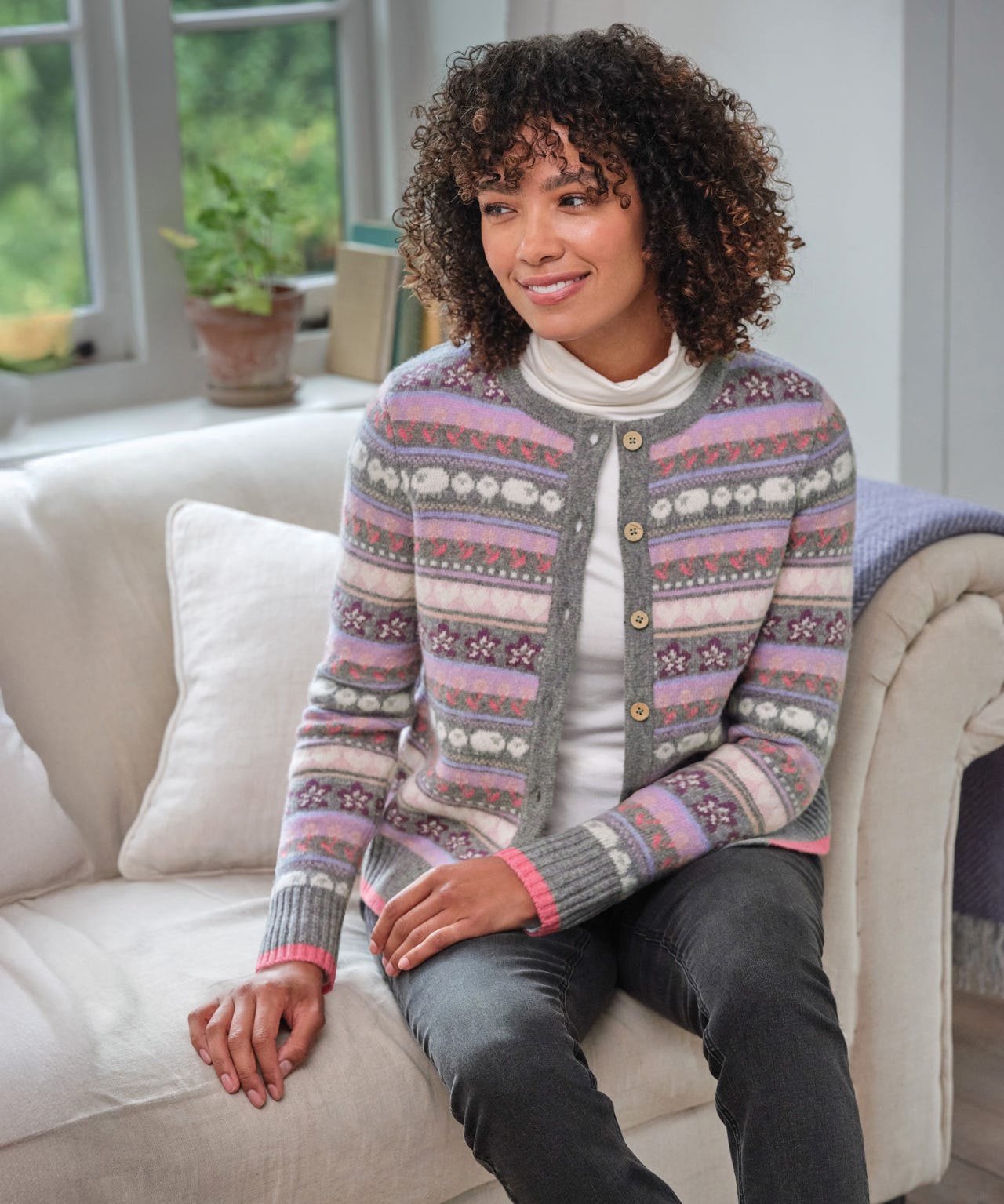 WoolOvers Fairisle Cardigan