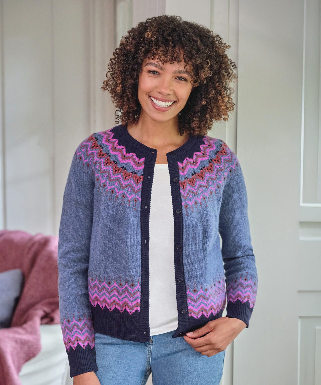 WoolOvers Fairisle Cardigan