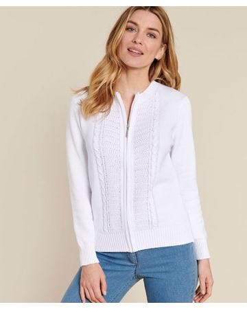 Zip Cardigan