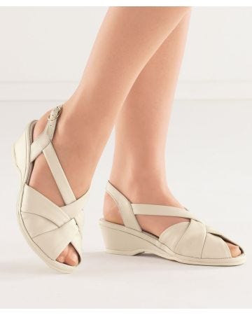 Coussin d'air California Leather Sandal