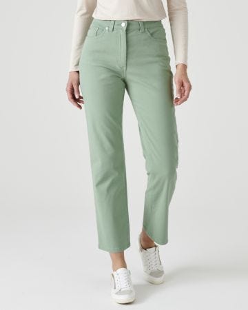 Cotton Stretch Trousers