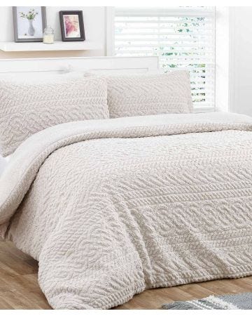 Pinsonic Fleece Duvet Set