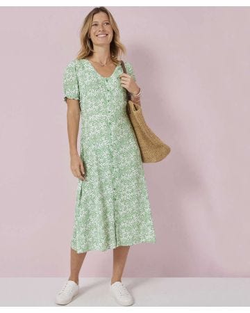 Button-through Dress