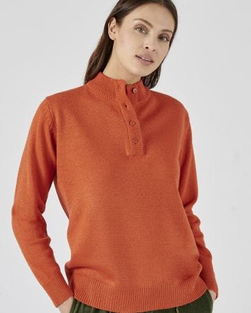 Button-neck Jumper
