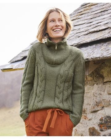 Toasty Thermal Recycled High-neck Jumper