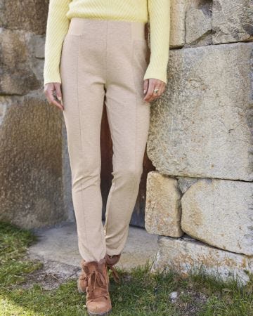 Pull-on Knitted Trousers