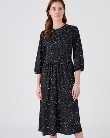 Dotty Print Dress