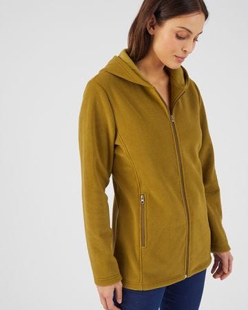 Hooded Zip-up Fleece