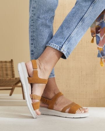 Adjustable Leather Sandal