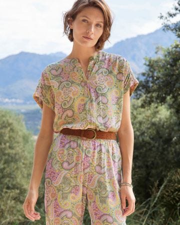 Ecovero Printed Blouse