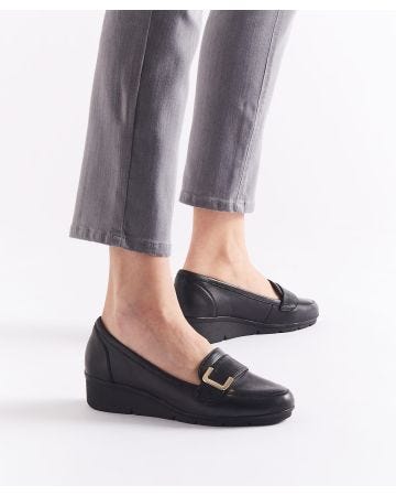 Amortyl Slip-On Wedge Moccasin