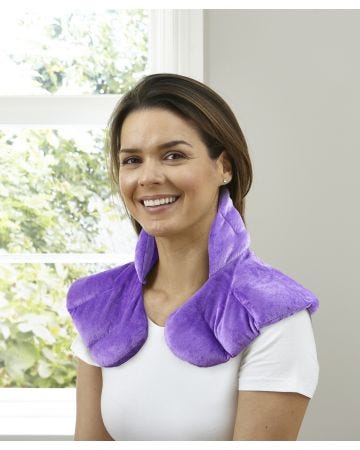 Lavender Neck and Shoulder Warmer
