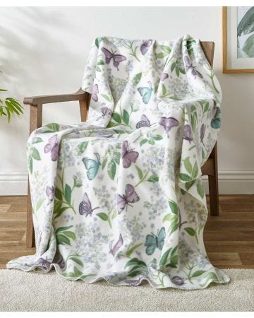 Pack of 2 Butterfly Throws