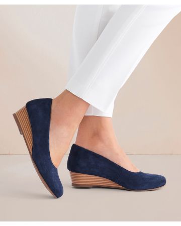 Wedge Court Shoe