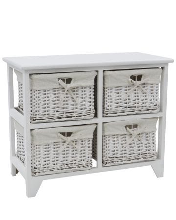 4 Drawer Storage Unit