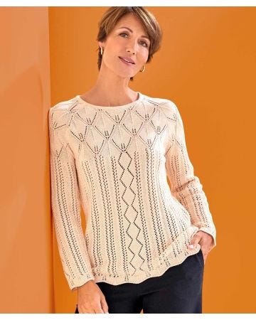 Pointelle Jumper