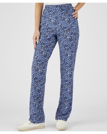 Print Pull-on Trousers
