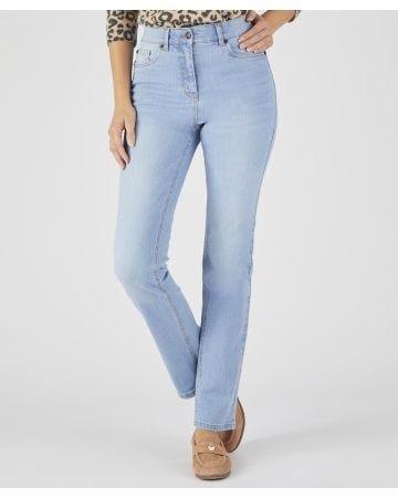 Denim Straight-leg Jeans