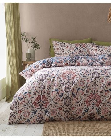 Keera Floral Reversible Duvet Set