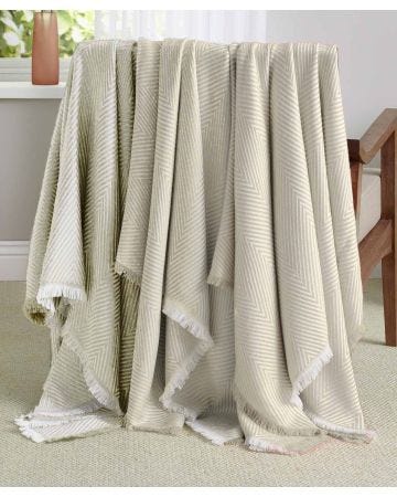 Herringbone Throw