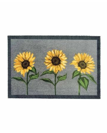 My Sunflowers Welcome Door Mat