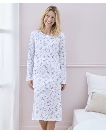 Long Sleeve Jersey Nightdress