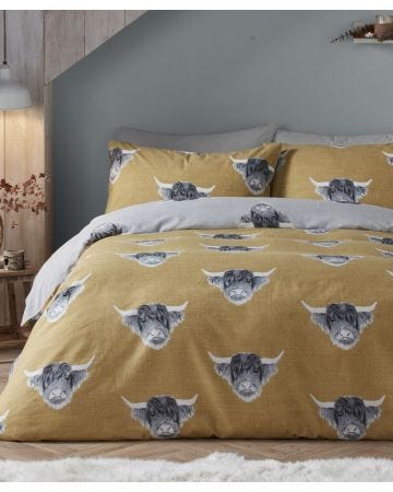 HIGHLAND COW DUVET SET