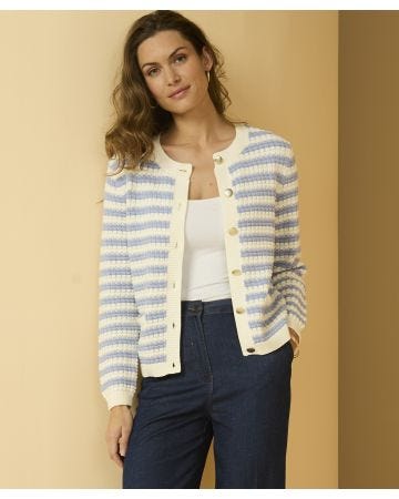 Textured Knit Cardigan